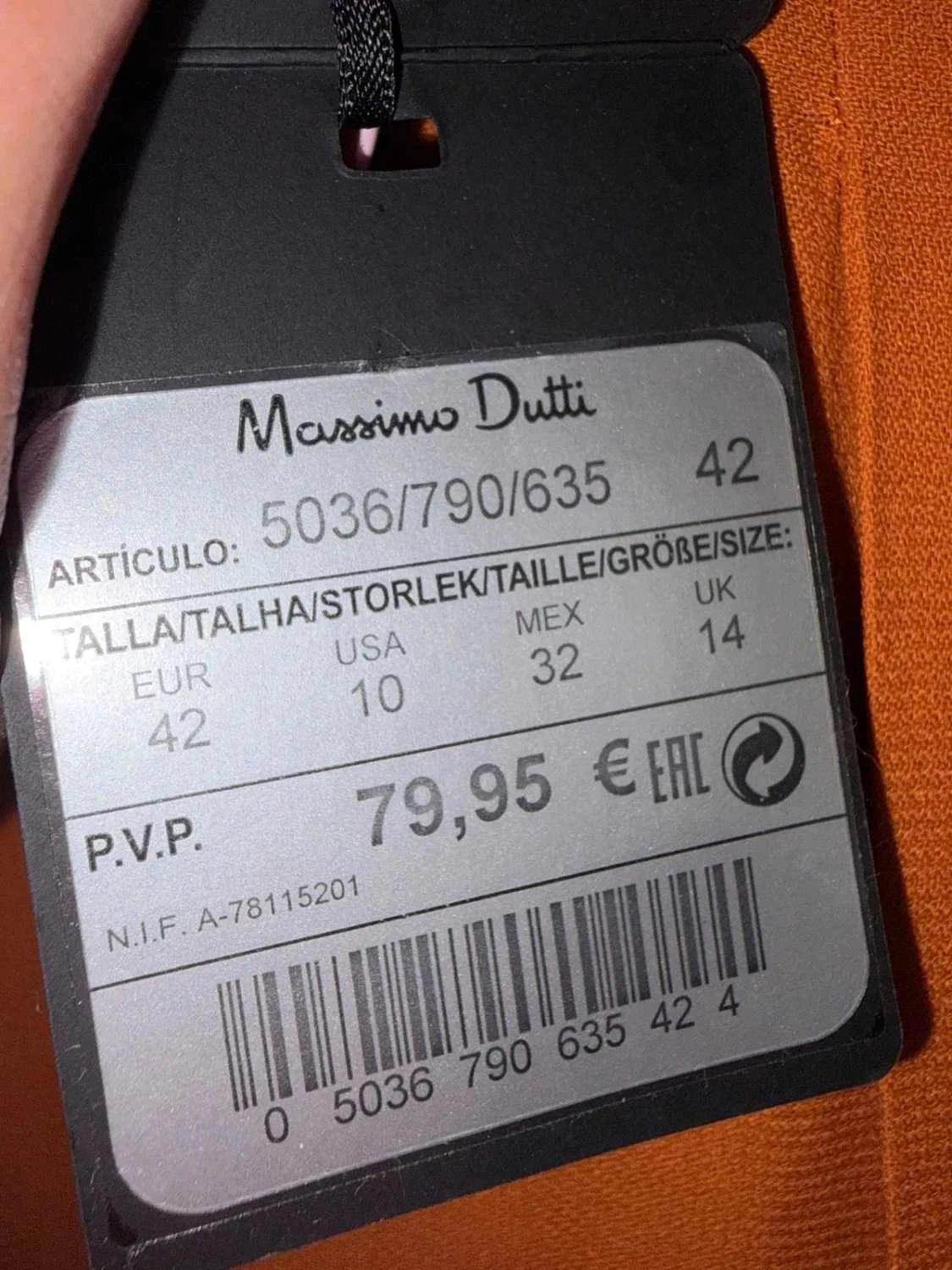 Calça Massimo Dutti tamanho 42 nunca usada – photo 9